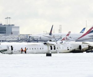 Nowe informacje o katastrofie lotniczej w Toronto! Samolot jak naleśnik