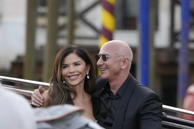 Jeff Bezos i Lauren Sanchez Bezos - ślub