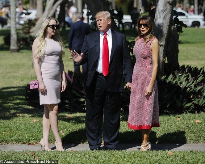 Córka Trumpa w prześwitującej bluzce. Pokazała za dużo? Tiffany Trump