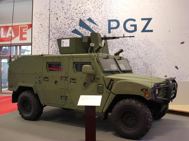 Legwan 4x4 podczas MSPO 2024