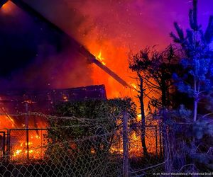 Tragiczny pożar domu na Mazurach. Zginęła kobieta
