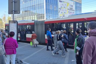 Przystanki tymczasowe w Sosnowcu na Patelni