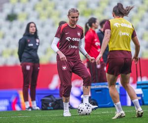 Marta Nawrocka na zgrupowaniu piłkarskiej reprezentacji kobiet