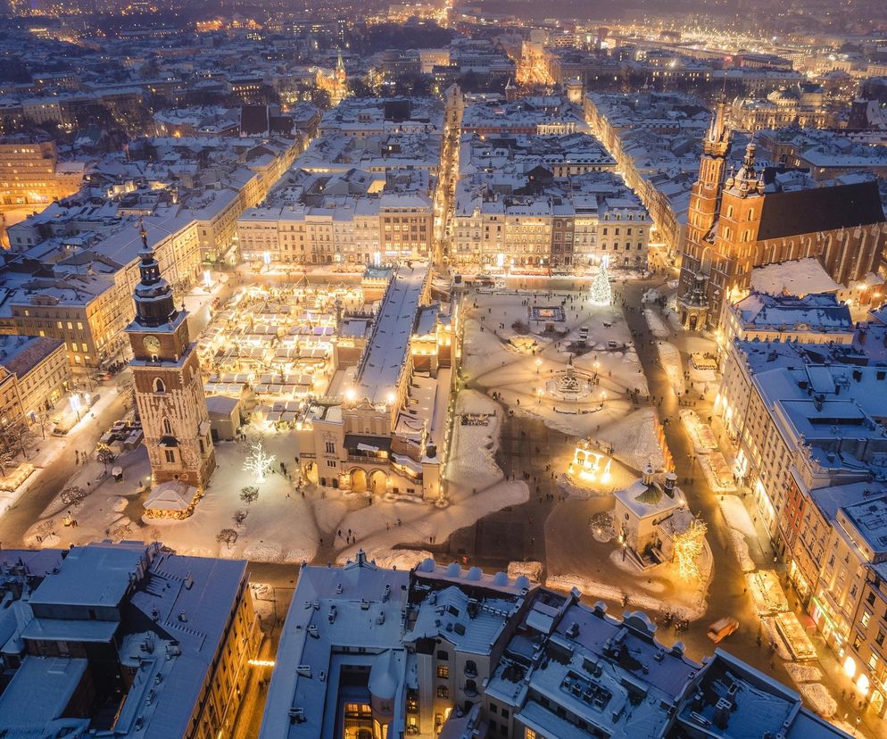 Kraków najpiękniejszym miastem w Polsce według AI