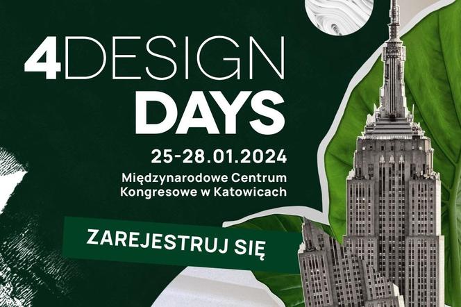 Zapraszamy na 4 Design Days 2024 pod naszym patronatem medialnym! 