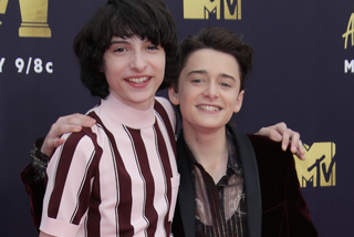  Finn Wolfhard i Noah Schnapp 