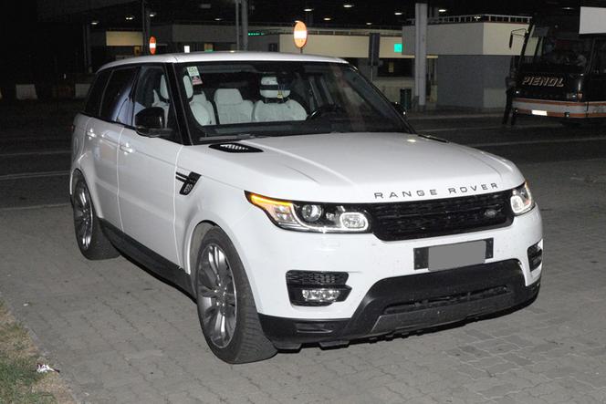 Kradziony Range Rover Sport 