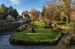 Wieś Bibury w hrabstwie Gloucestershire w Anglii