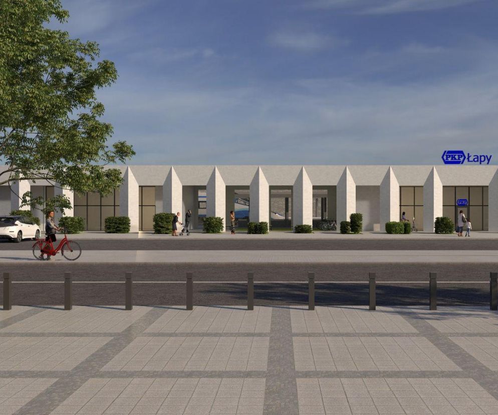 Wielka inwestycja w Podlaskiem. To miasto będzie miało nowoczesny dworzec