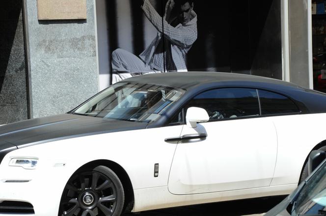 Wojciech Szczęsny w aucie za 1,7 mln zł! To Rolls-Royce Wraith