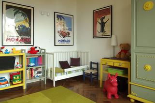 Pokój dla dziecka w stylu retro