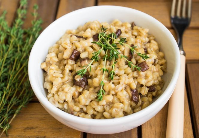 Kaszotto z grzybami - prosty przepis na superfood po polsku