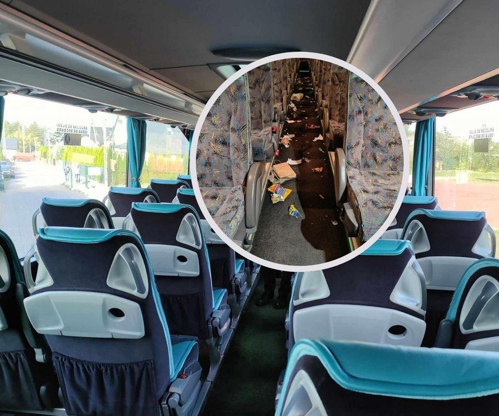 Dzieci wróciły z wycieczki szkolnej. Przewoźnik autobusowy pokazał szokujące zdjęcie