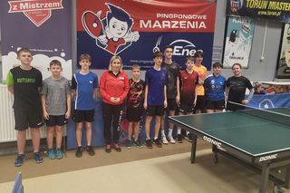 Katia Sivakova trenuje młodych zawodników w klubie KS Nowa Era Toruń