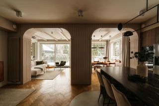 Elegancki dom w Łodzi wg projektu Hanny Pietras i Martyny Florkiewicz