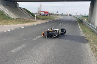 Śmiertelny wypadek motocyklisty w Zaborowie. Kierowca zginął na miejscu