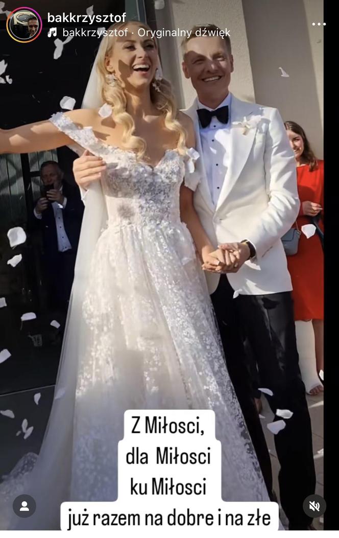 Rafał Mroczek wziął ślub