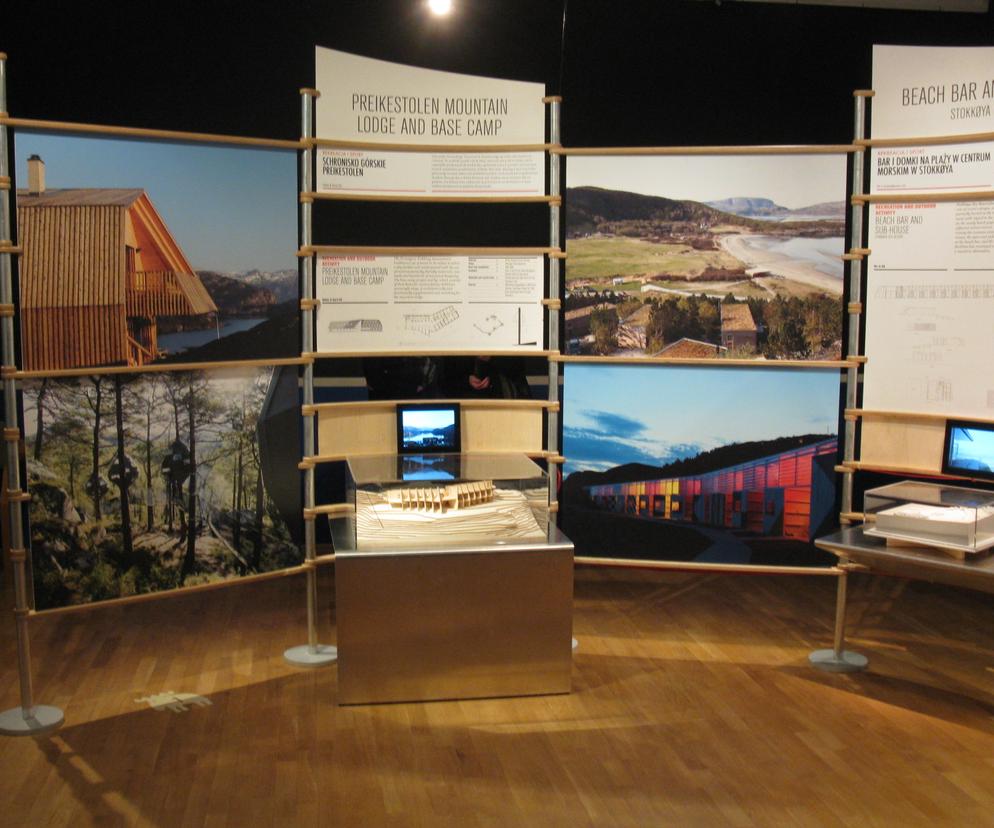Współczesna architektura norweska 2005-2010 pierwszy dzień wystawy