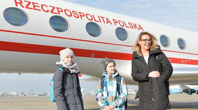 Pierwszy lot VIP-ów