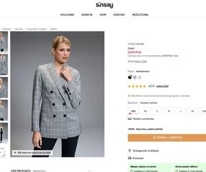 Marynarki i żakiety Sinsay