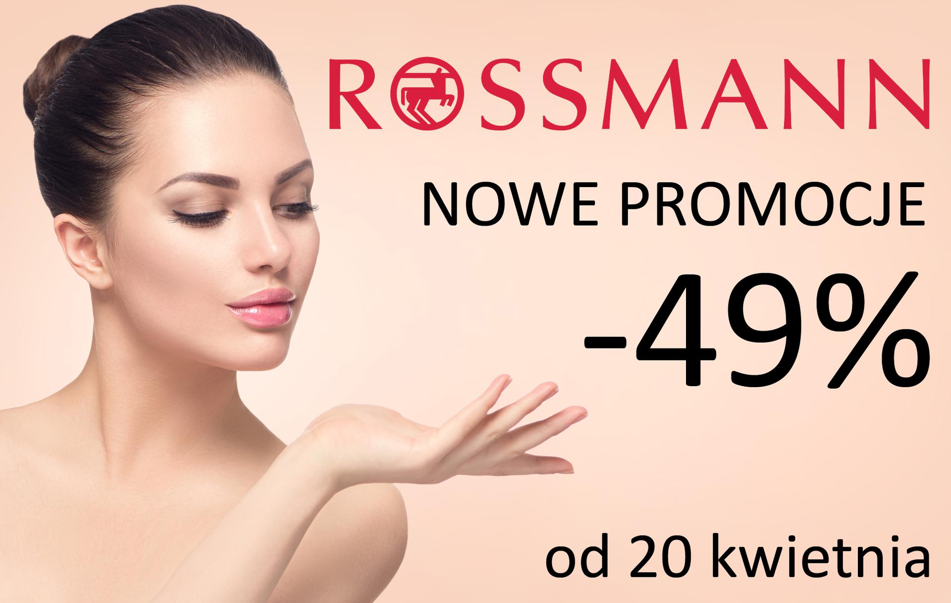 ROSSMANN PROMOCJA -49 proc. na kosmetyki do makijażu. Sprawdź, kiedy