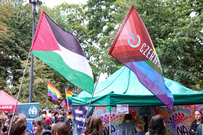 Marsz Równości w Katowicach 2025. Setki ludzi przeszło ulicami miasta. Były protesty