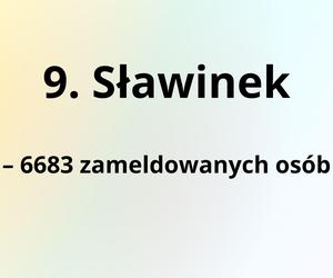 Oto najmniej zaludnione dzielnice Lublina. W tych częściach miasta zameldowanych jest najmniej osób