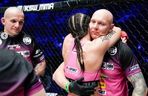 Laura Grzyb przed i po walce na KSW