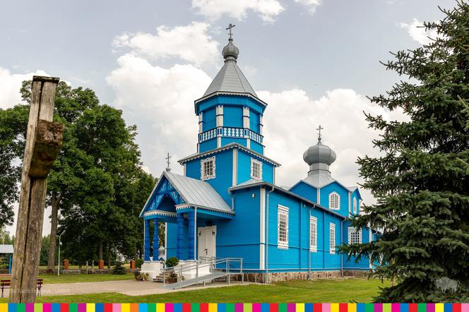 Wizytówka Doliny Narwii, niebieska cerkiew w Pasynkach została odrestaurowana