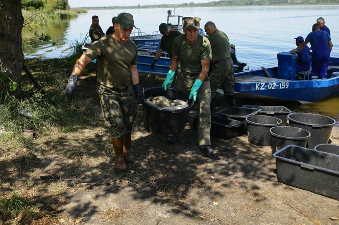 Przez weekend odłowiono blisko 3 tony śniętych ryb