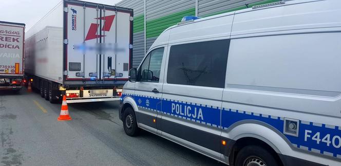 Śmiertelny wypadek na A1 pod Piotrkowem Trybunalskim! 49-latka nie przeżyła uderzenia tira [ZDJĘCIA]