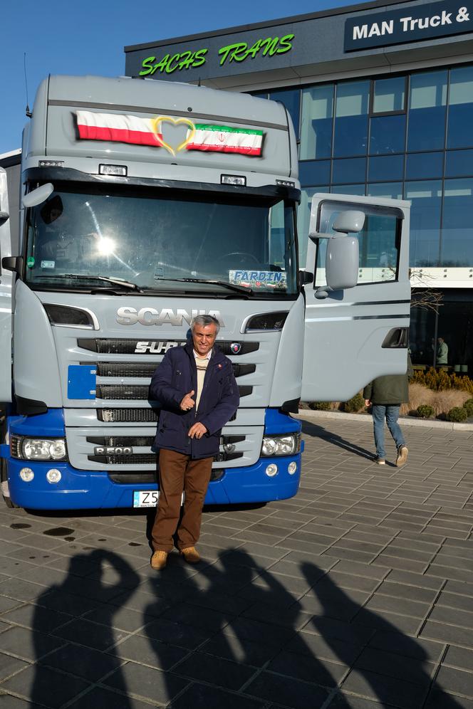 Polak kupił Irańczykowi ciężarówkę