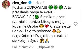 Cleo we wzruszającym wyznaniu pod filmem Dody. Szok, co wyszło na jaw!