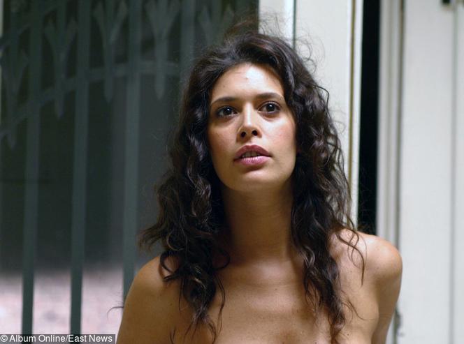 Angie Cepeda na planie "Oculto" w 2005 roku