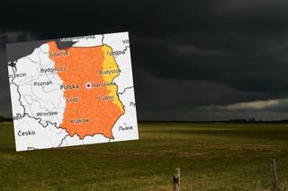 Nad woj. lubelskie zmierzają niszczycielskie burze. IMGW wydało ostrzeżenia