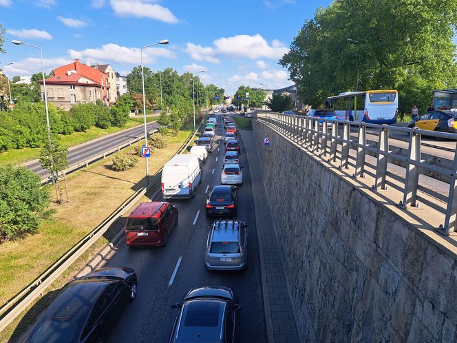 Remont mostu Grunwaldzkiego w Krakowie