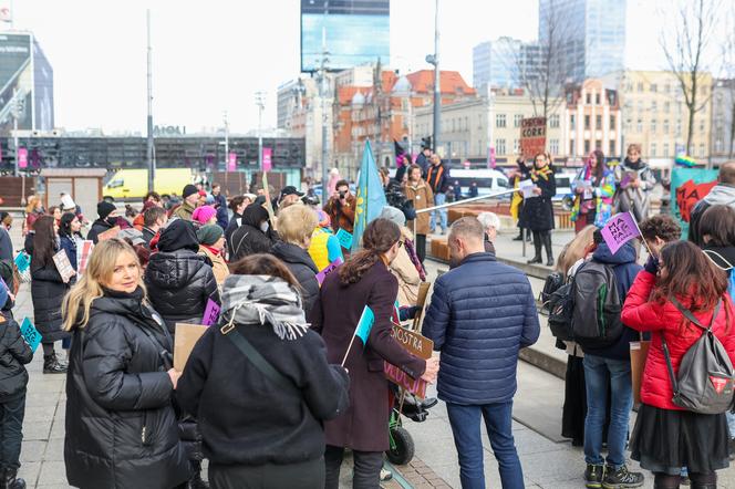 Śląska Manifa w Katowicach pod hasłem "Polsko szanuj kobiety"