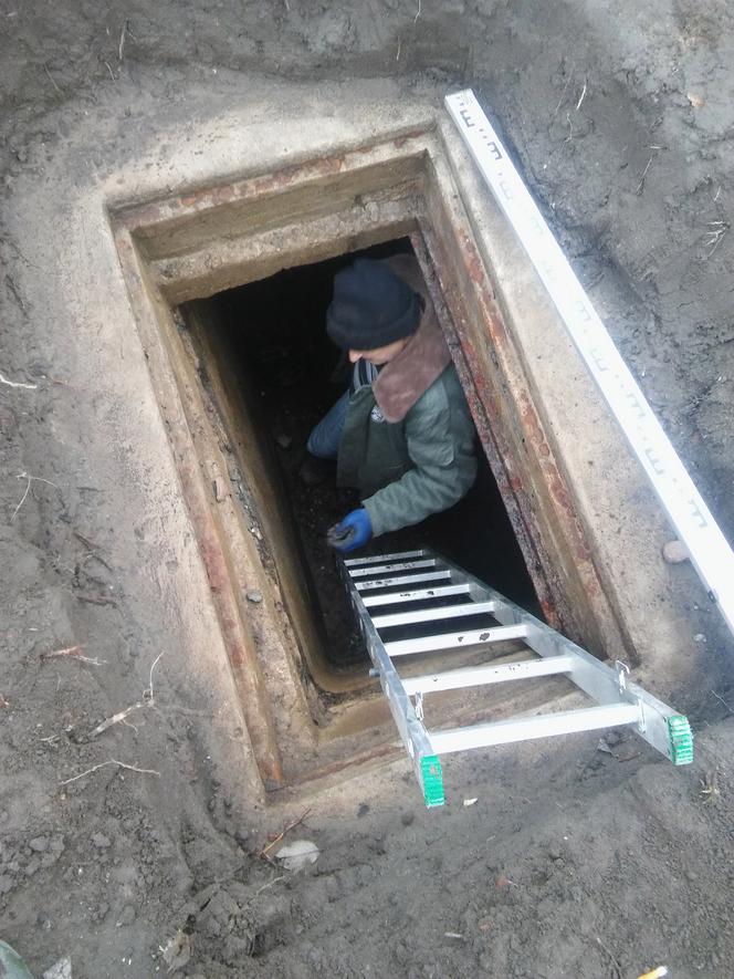 Odkopałem w ogródku niemiecki bunkier