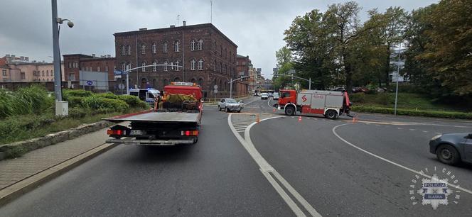 Groźny wypadek w Bytomiu. Jedna osoba poszkodowana