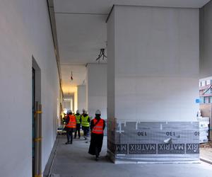 Budowa Muzeum Sztuki Nowoczesnej w Warszawie, listopad 2023