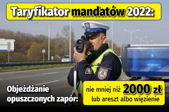 Taryfikator mandatów 2022 