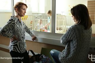 Barwy szczęścia odc. 1148. Kasia Górka (Katarzyna Glinka), Marta Walawska (Katarzyna Zielińska)