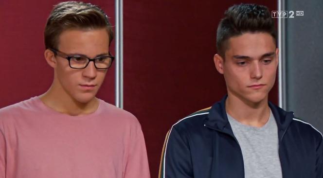 Barwy szczęścia odc. 1994. Eryk (Patryk Cebulski), Kajtek (Jakub Dmochowski)