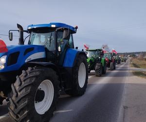 Protest rolników w Podlaskiem. Ciągniki blokują drogi w całym województwie! 