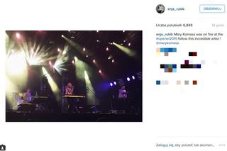 Anja Rubik bawi się na Openerze [ZDJĘCIA]