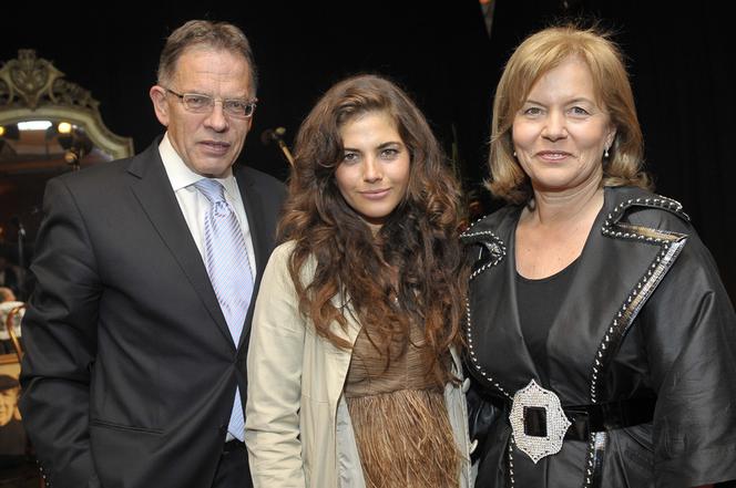 Teresa, Dariusz i Weronika Rosati