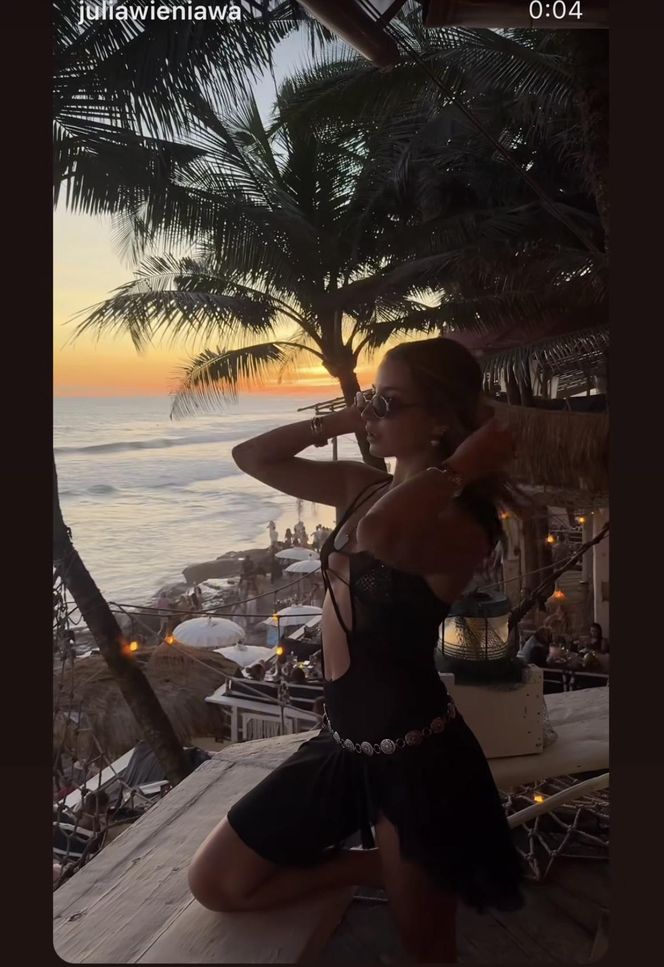 Julia Wieniawa na Bali