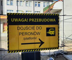 Olsztyn Główny. Dworzec tymczasowy już działa