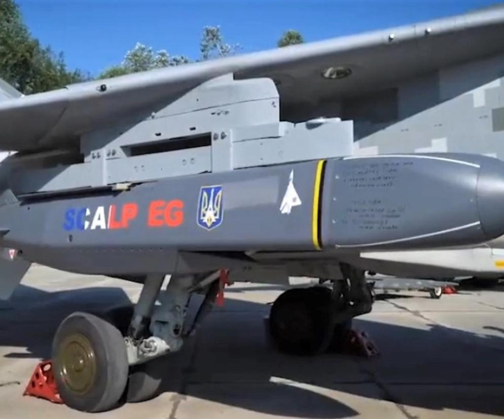 SCALP-EG pod skrzydłem Su-24M