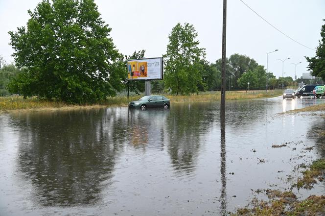 Szczecin zalany po burzy, 1.07.2022